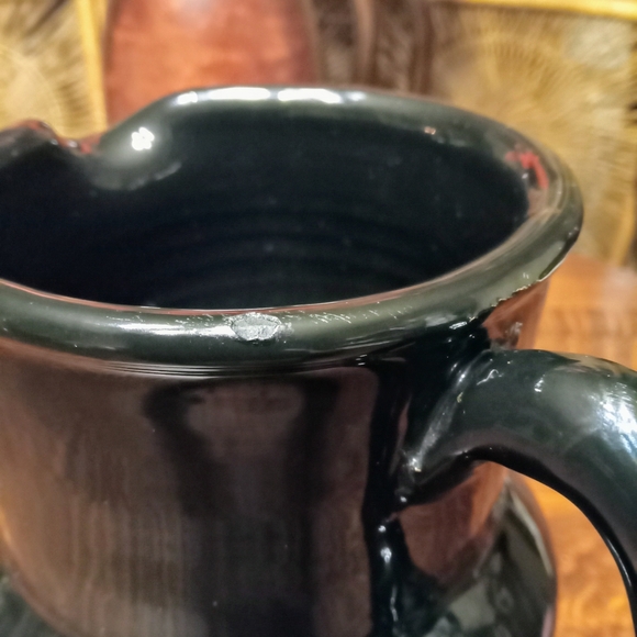 Vintage Italian Peasant Water Pitcher - Picture 4 of 5